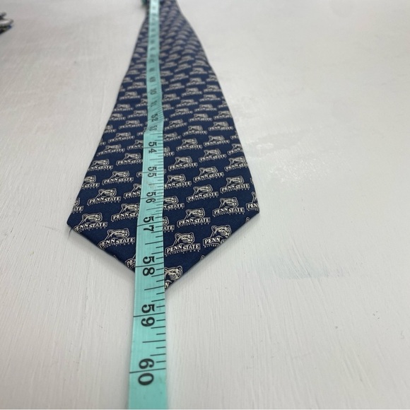Penn State University Nittany Lions Mascot 100%‎ Imported Silk Classic Neck Tie - Picture 6 of 7